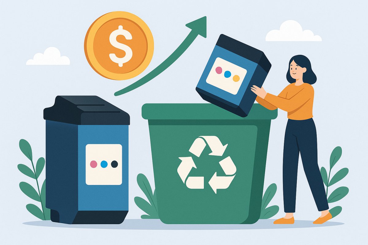 Earn $1 Back on Every Empty Cartridge — Here’s How Ink4Mail’s Recycling Program Works